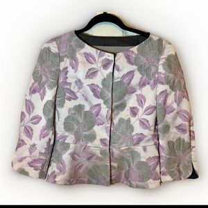 Vintage Armani Collezioni Floral Brocade Blazer - IT 40 / US 4-6